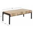 Safavieh Alexander Wood and Metal Coffee Table  in Multi- Color / Brown