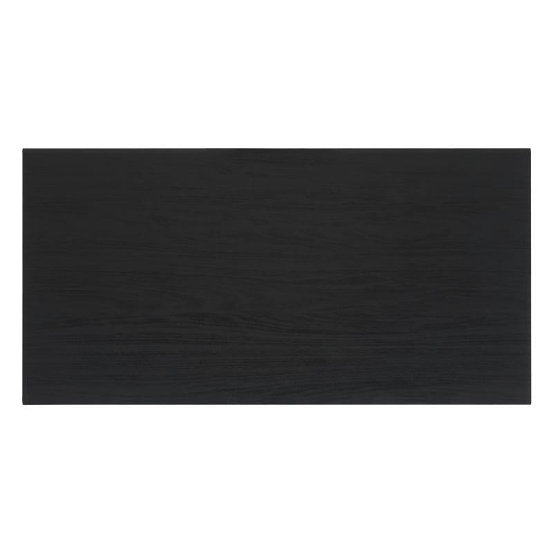 Safavieh Rori Wood and Metal 2 Door Coffee Table in Black