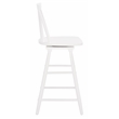 Safavieh Quai Wood Swivel Counter Stool  in White