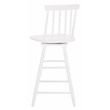 Safavieh Quai Wood Swivel Counter Stool  in White