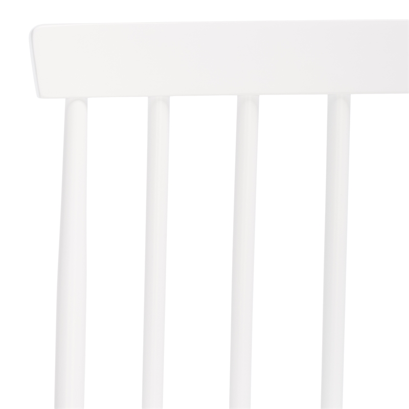 Safavieh Quai Wood Swivel Counter Stool  in White