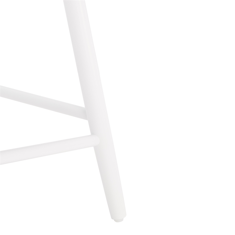 Safavieh Quai Wood Swivel Counter Stool  in White