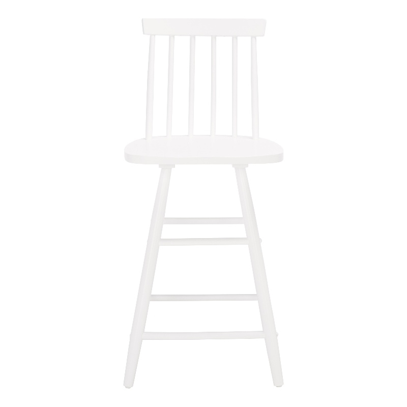 Safavieh May Wood Counter Stool in White