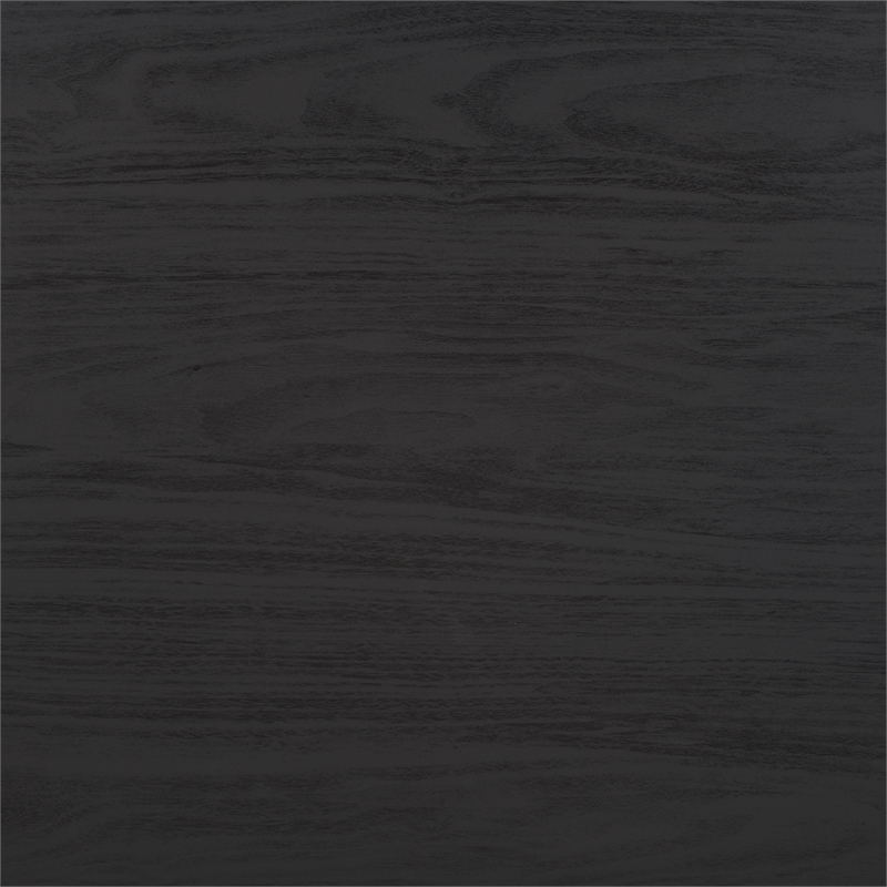 Safavieh Ceu Wood and Metal 2 Door Coffee Table in Black / Gold