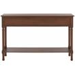 Safavieh Landers Wood 3 Drawer Console Table in Brown