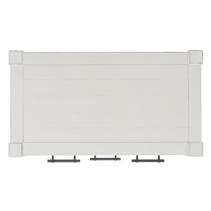 Safavieh Filbert Wood and Metal 3 Drawer Console Table Wood in White