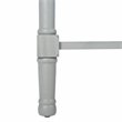 Safavieh Tate Wood and Metal 2 Drawer Console Table in Gray