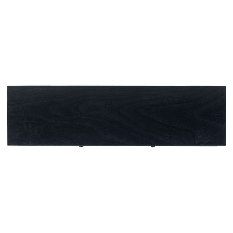 Safavieh Tate Wood and Metal 2 Drawer 2 Door Console Table in Black