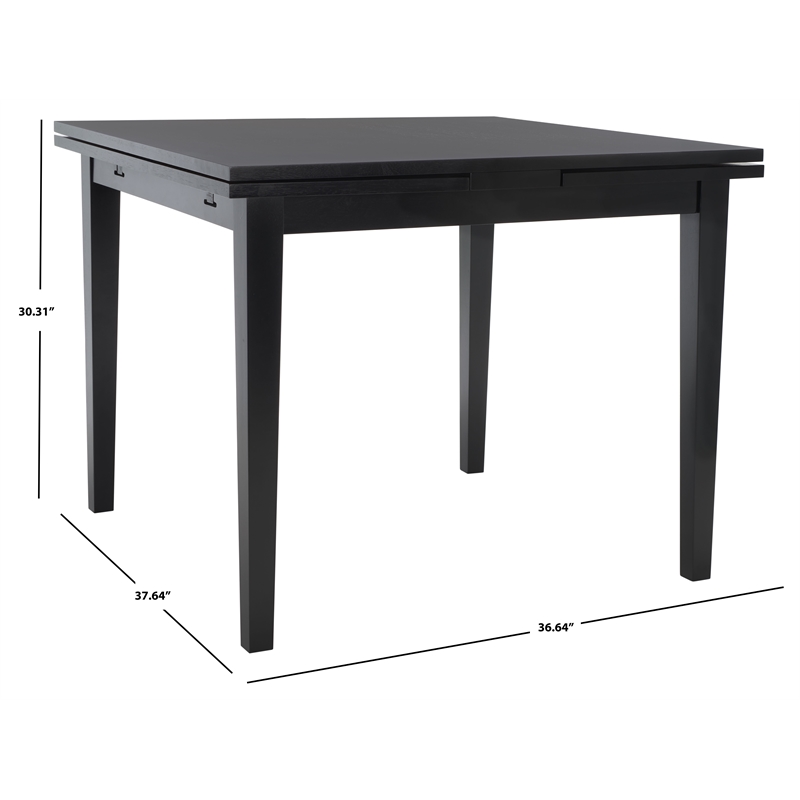 Safavieh Cullen Extension Dining Table Wood in Black