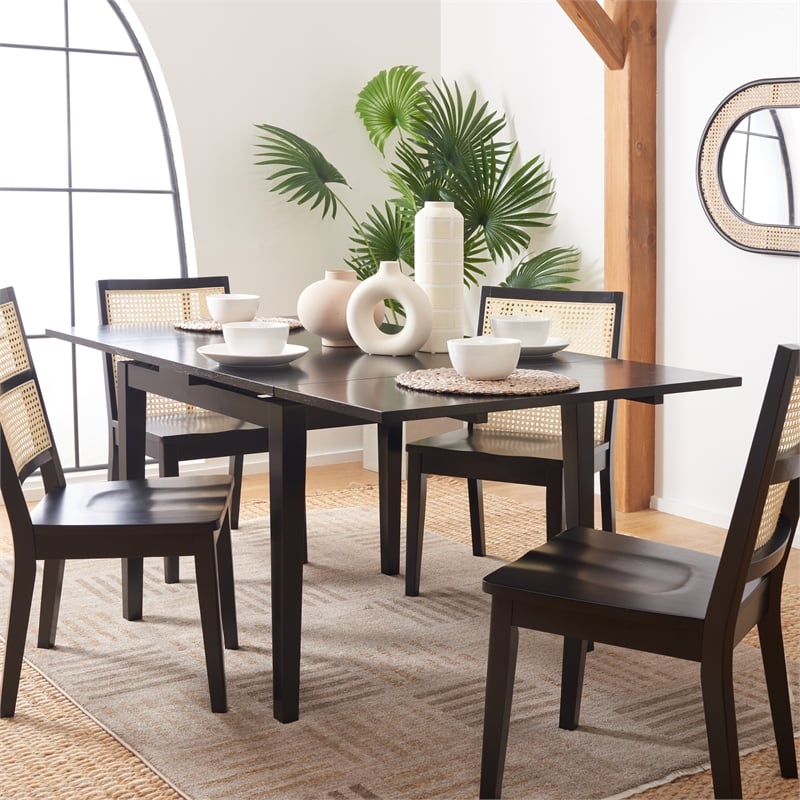 Safavieh Cullen Extension Dining Table Wood in Black