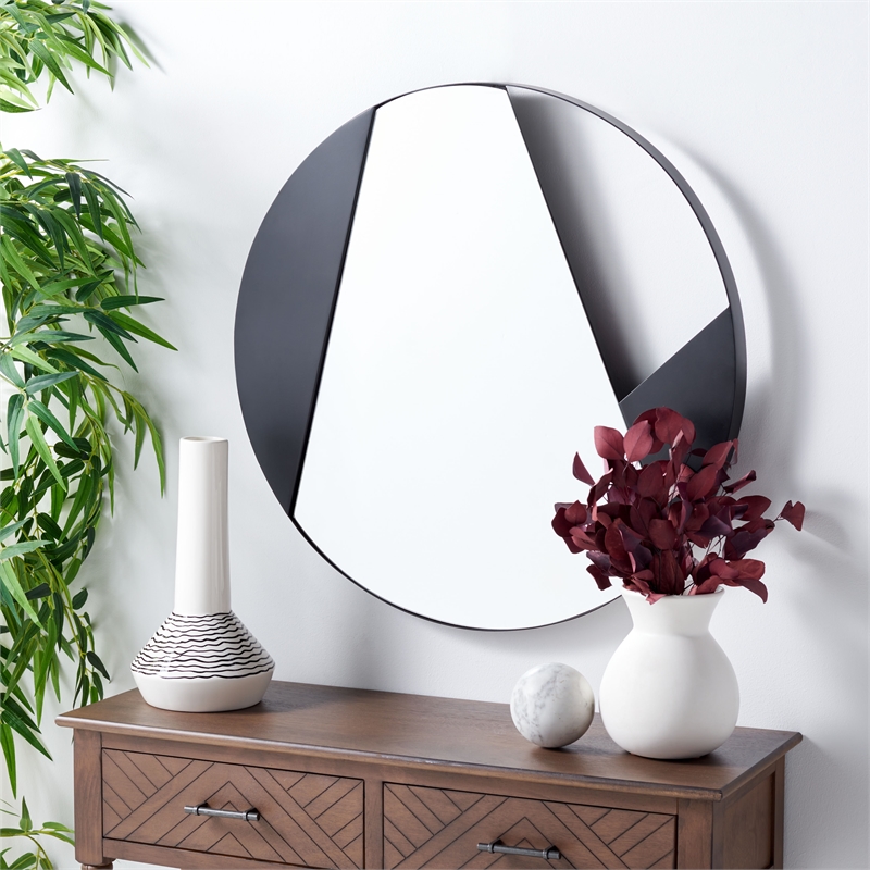 Safavieh Dinas Glass and Wood 28