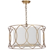 Safavieh Silas Iron Pendant Lamp in Gold