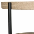 Safavieh Javan Wood and Metal Side Table in Light Gray