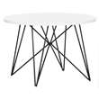 Safavieh Vida Wood and Metal End Table in White
