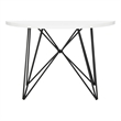 Safavieh Vida Wood and Metal End Table in White
