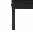 Safavieh Zadie 2 Shelf Wood Media Stand in Black / Natural