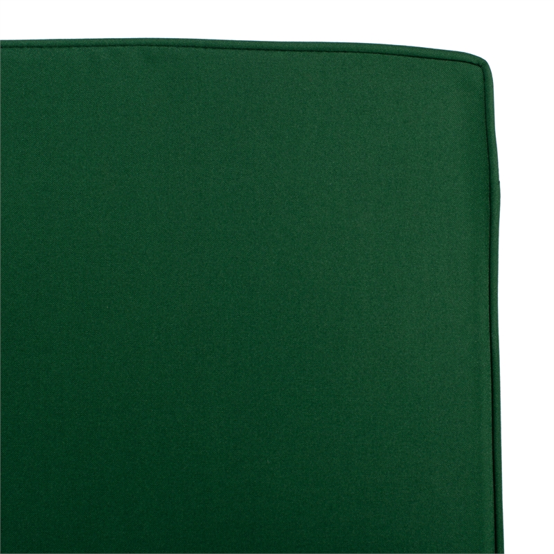 Safavieh Newport Wood Lounge Chair in Natural / Green