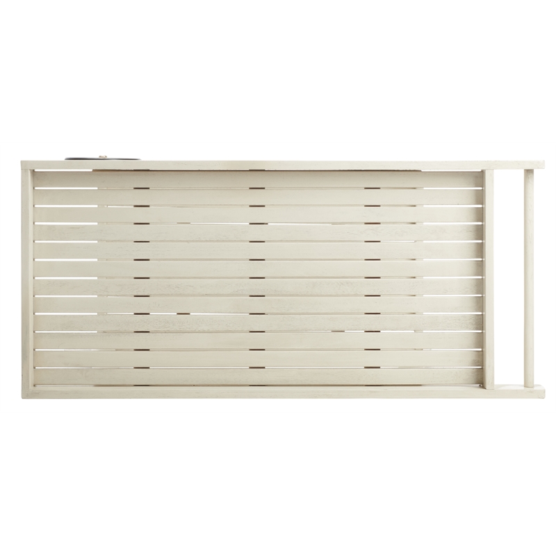 Safavieh Renzo Wood Bar Cart in White