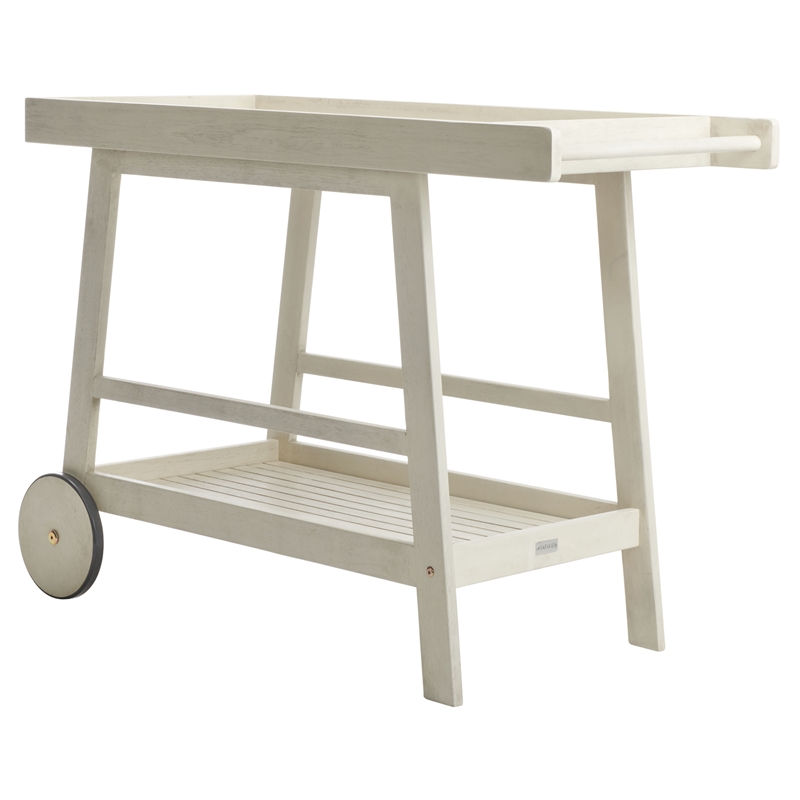 Safavieh Renzo Wood Bar Cart in White