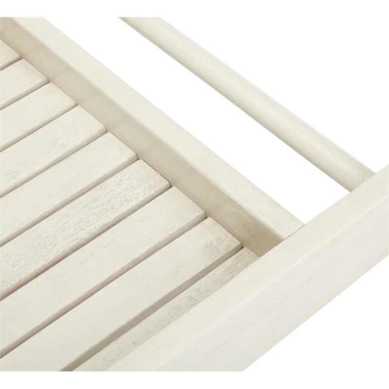 Safavieh Renzo Wood Bar Cart in White