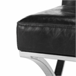 Safavieh Walsh Iron Tufted Side Chair in Black