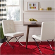 Safavieh Walsh Iron Tufted Side Chair in White