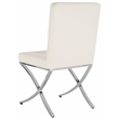Safavieh Walsh Iron Tufted Side Chair in White