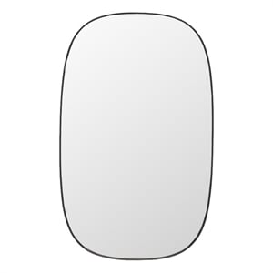 Safavieh Varia Metal and Glass  23&quot Mirror in Black
