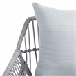 Safavieh Elsbeth Wood and Metal 4Pc Living Set in Gray