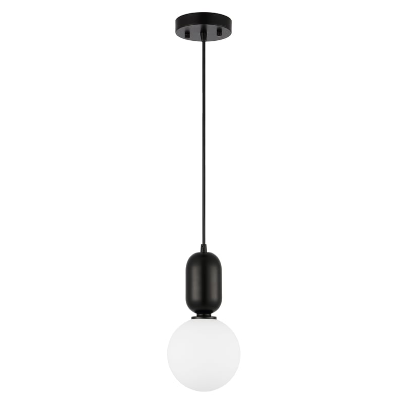 Safavieh Amagiri Glass and Iron 6 Inch Pendant in Multi-Color