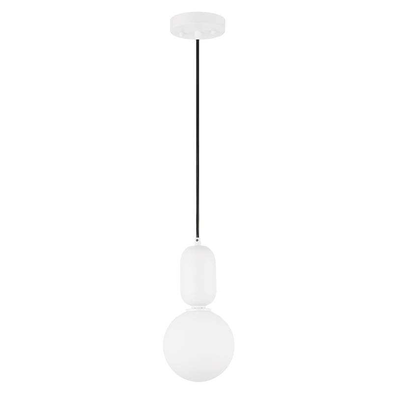 Safavieh Amagiri Glass and Iron 6 Inch Pendant in Multi-Color