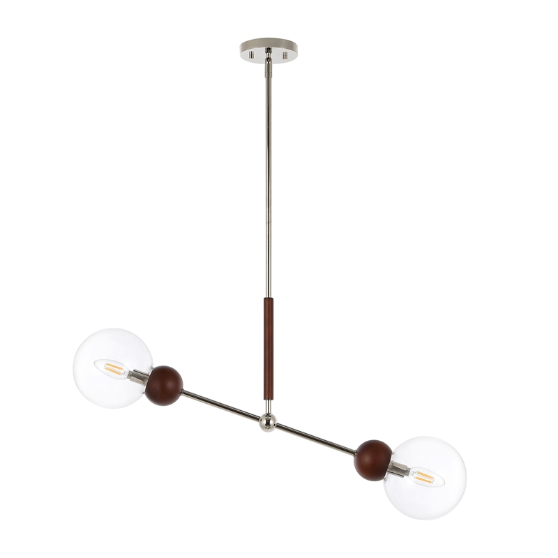 Safavieh Rocky Iron and Wood 2 Lt 35.3