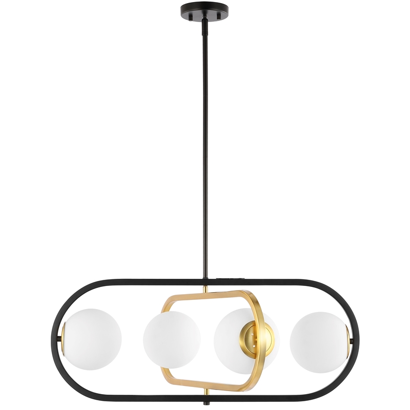 Safavieh Urbana Iron and Glass 4 Lt 26.75