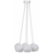 Safavieh Rome Bearing Iron Pendant Lamp in White