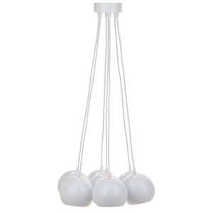 Safavieh Rome Bearing Iron Pendant Lamp in White