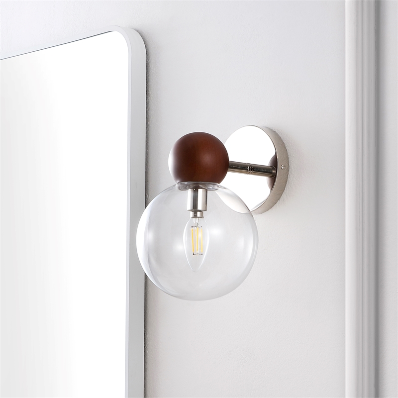 Safavieh Rio Solid Wood and Glass 7.5
