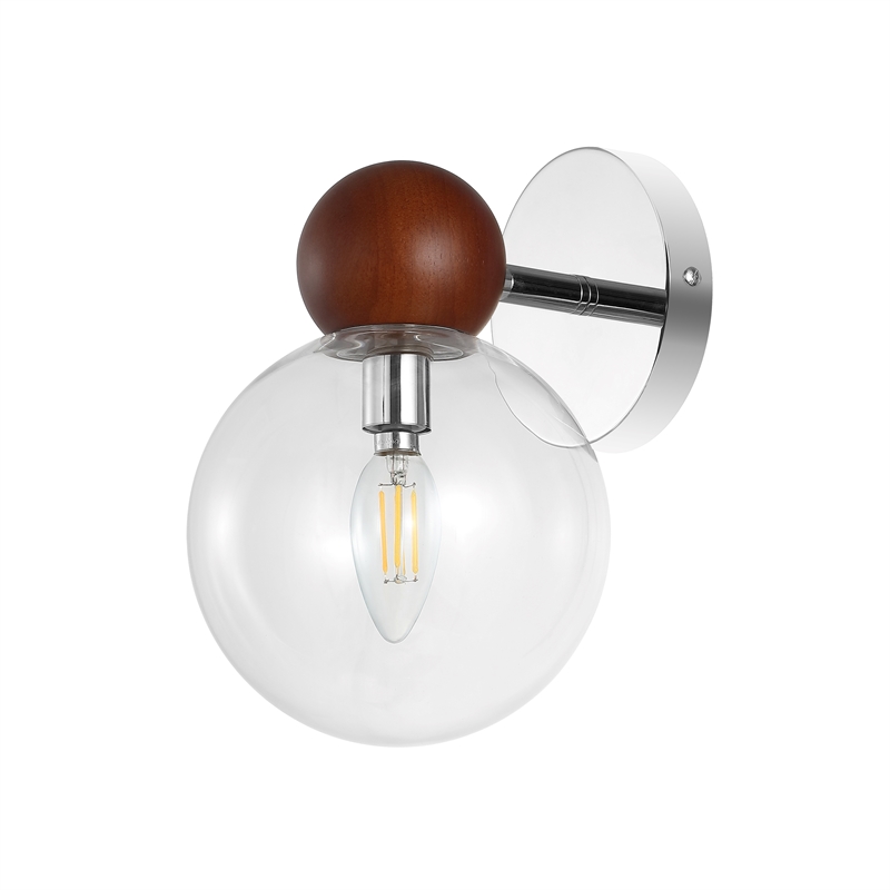 Safavieh Rio Solid Wood and Glass 7.5
