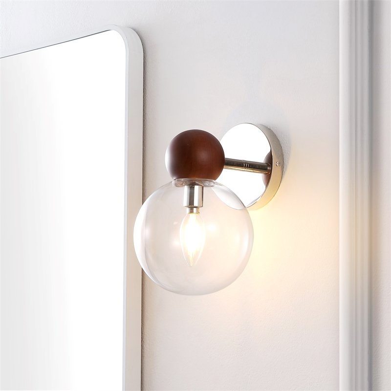 Safavieh Rio Solid Wood and Glass 7.5