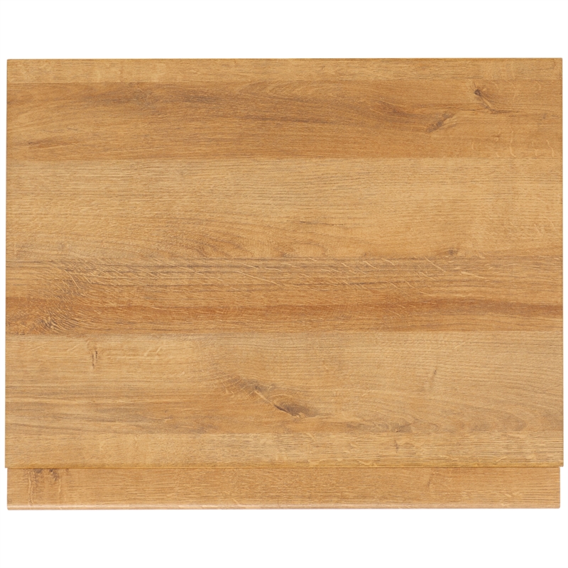 Safavieh Averi Wood 2 Drawer Nightstand in Oak
