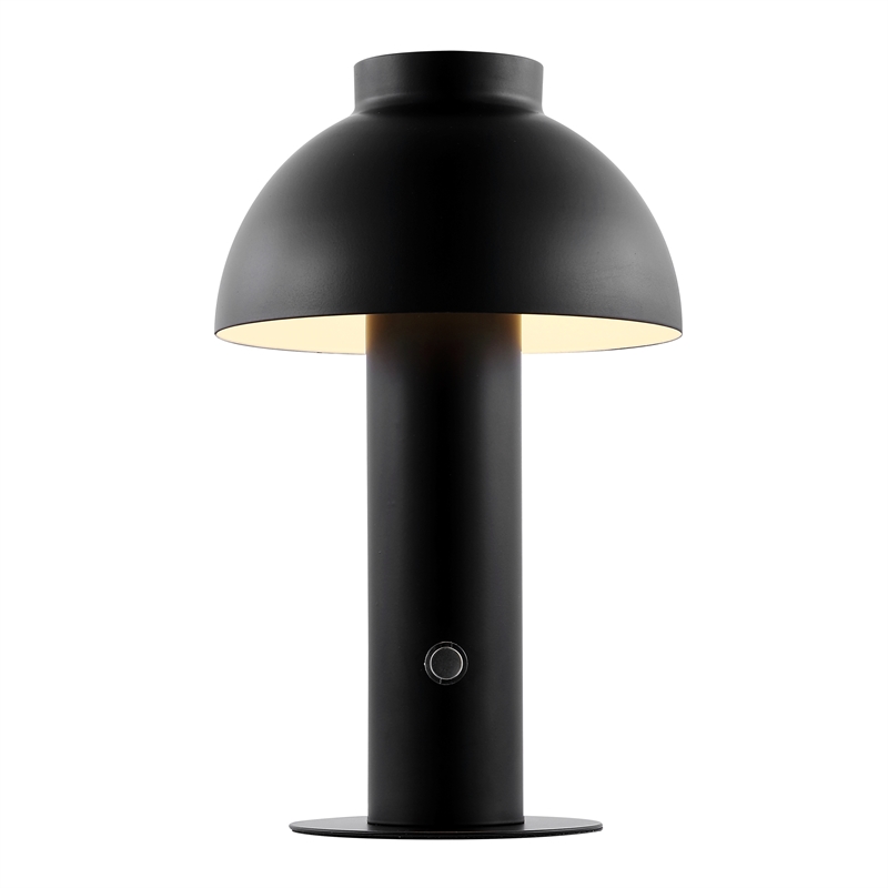 Safavieh Niara Iron Rechargeable Led Table in Black