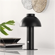 Safavieh Niara Iron Rechargeable Led Table in Black