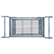 Safavieh Noreen Iron 3 Tier Shelf  in Blue