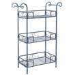 Safavieh Noreen Iron 3 Tier Shelf  in Blue