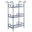Safavieh Noreen Iron 3 Tier Shelf  in Blue