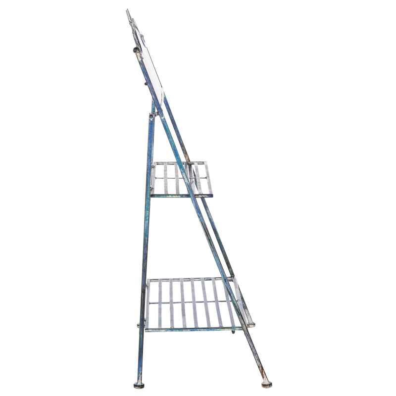 Safavieh Natum Iron Plant Stand  in Blue