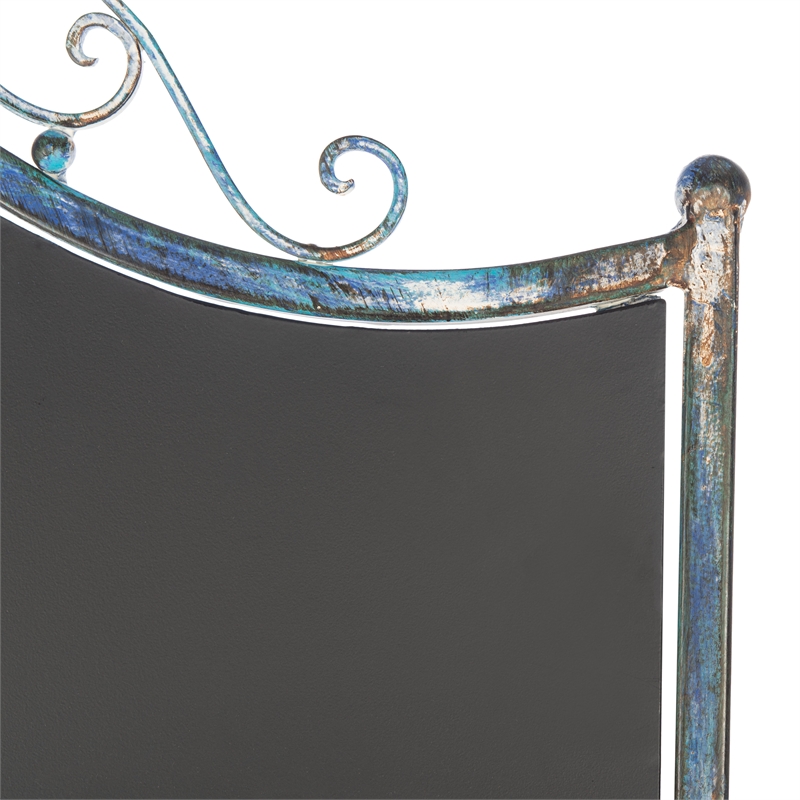 Safavieh Natum Iron Plant Stand  in Blue