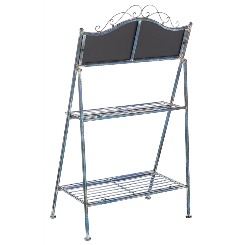 Safavieh Natum Iron Plant Stand  in Blue