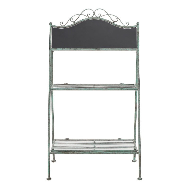 Safavieh Natum Iron Plant Stand in Green