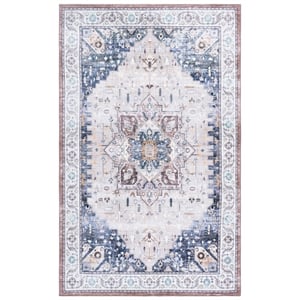 Safavieh Arizona 3'-0&quot x 5'-0&quot Polyester Power Loomed Rug in Beige / Ivory