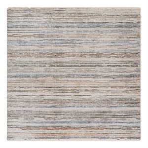 Safavieh Grove 6'-7&quot x 6'-7&quot Polypropylene Power Loomed Rug in Ivory / Blue/Rust